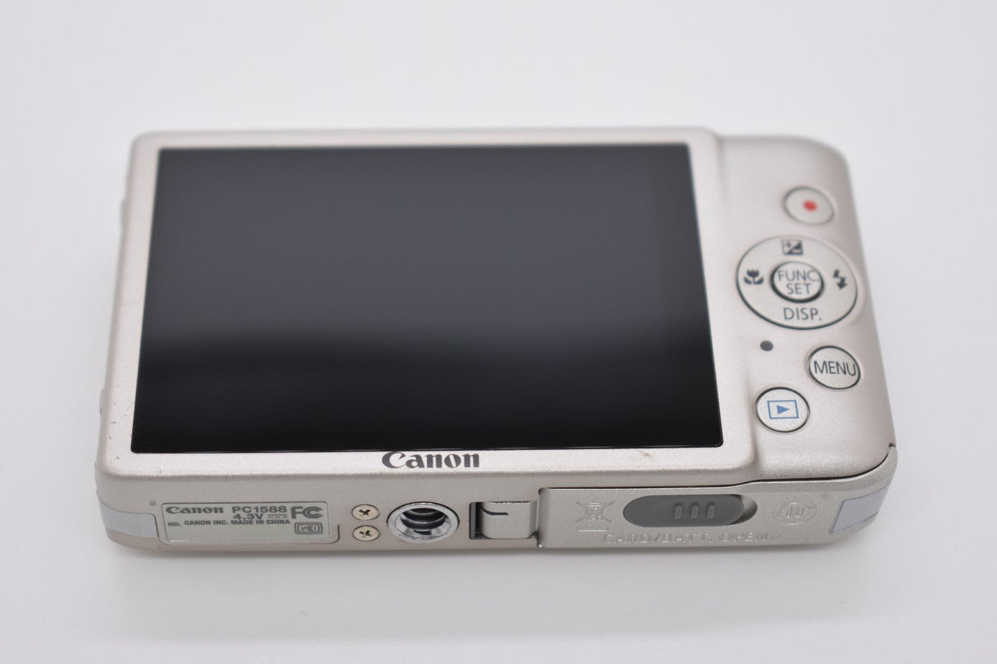 Canon PowerShot ELPH 100 HS Digital Camera Silver Complete - FULLY TESTED โ