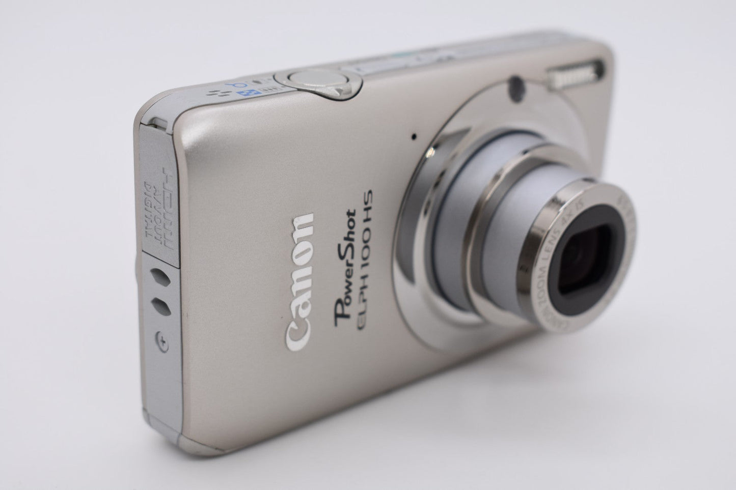 Canon PowerShot ELPH 100 HS Digital Camera Silver Complete - FULLY TESTED โ