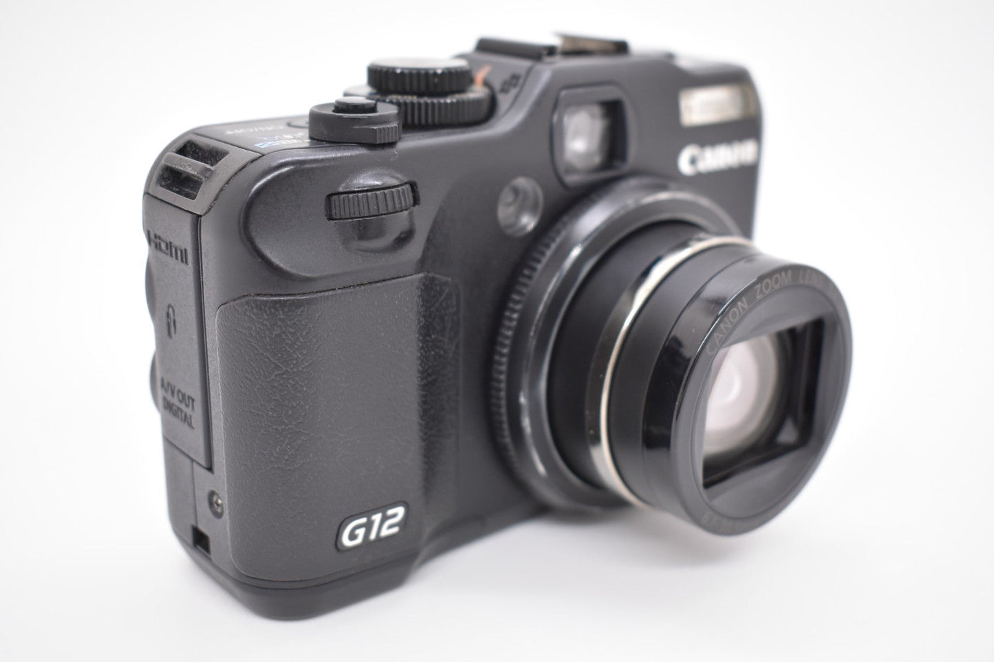 Canon PowerShot G12 Digital Camera 10.0MP 5x Optical Zoom Bundle - Fully Tested